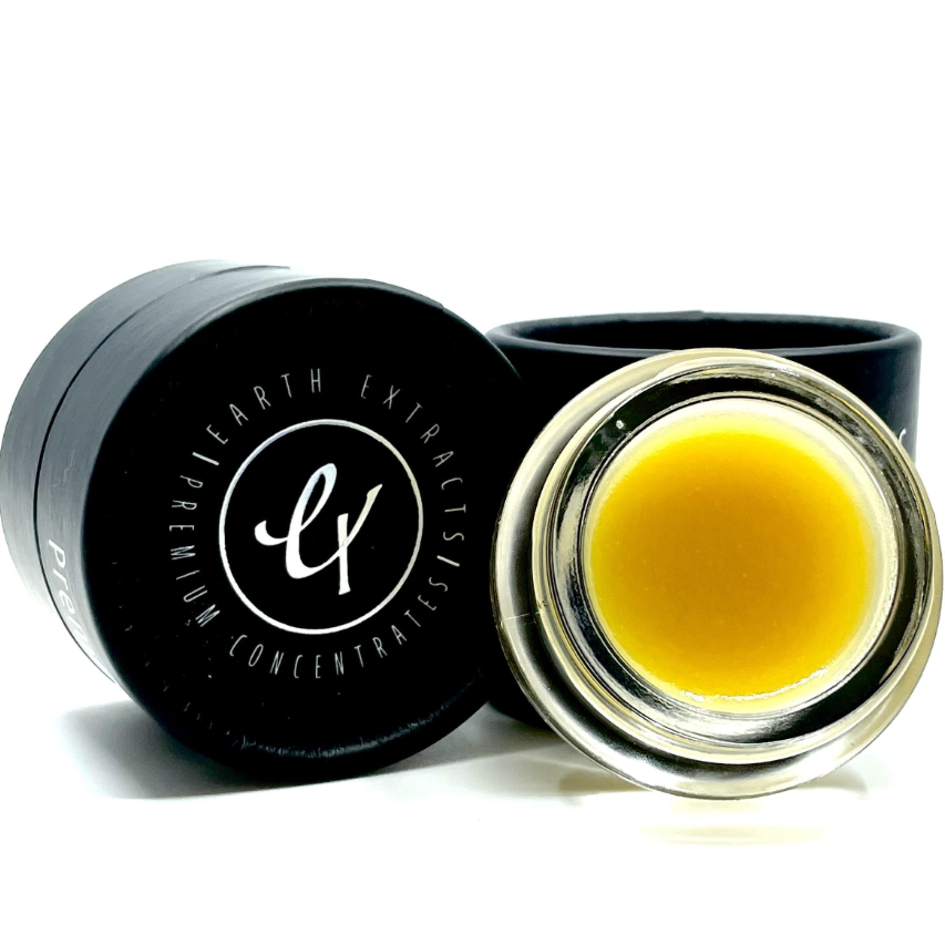 Photograph of product: Earth Extracts Live Resin Golden Lemons Terp Sugar