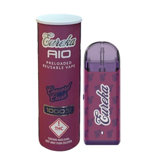 Photograph of product: Eureka | 1g AIO | Concord Crush (H)