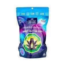 Photograph of product: Emerald Sky - Peanut Butter Cups Sleep CBN 10 Pack