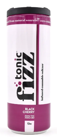 Photograph of product: Drink Tonic Fizz Black Cherry 1:1 TH-oui:CBD | 25mg