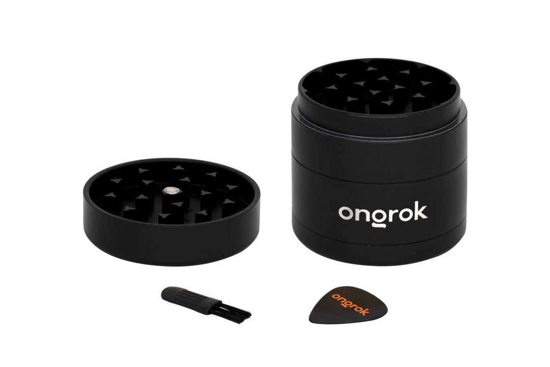 Photograph of product: Mini 4 Piece EZ Grinder - Black