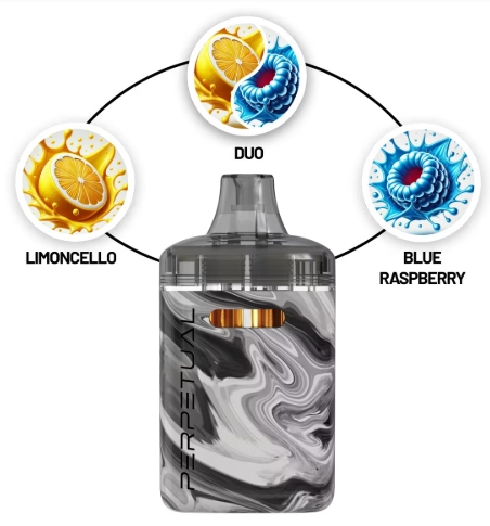 Photograph of product: Limoncello & Blue Raspberry 2g Vape