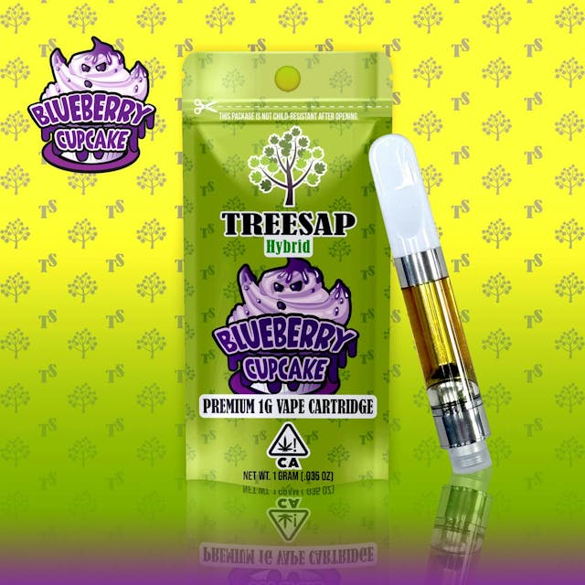 Photograph of product: Blueberry Cupcake | 1G Cartridge