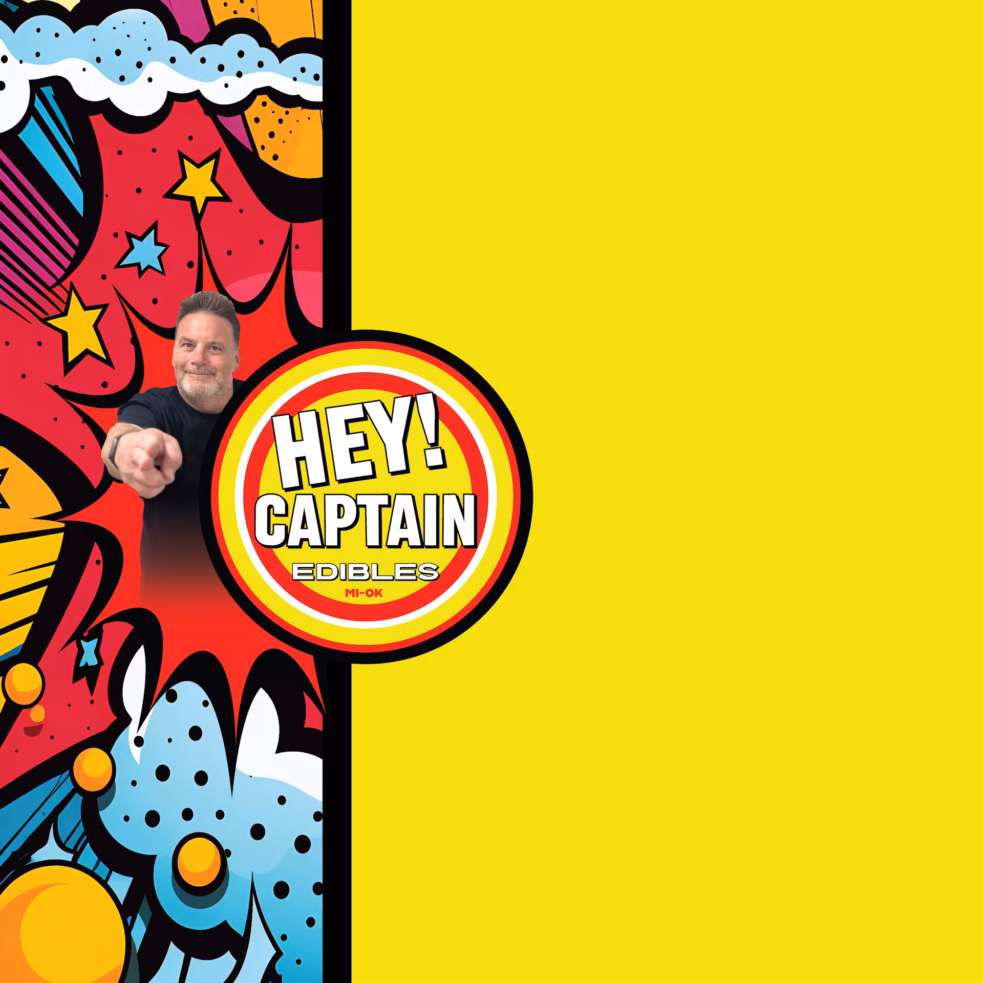 Photograph of product: Hey Captain | Lightning Lemons | 200mg Freeze Dried Lemon Heads