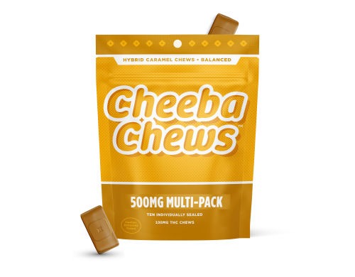 Photograph of product: Cheeba Chews - Mega Strength Oui'd Caramel Chew TH-oui