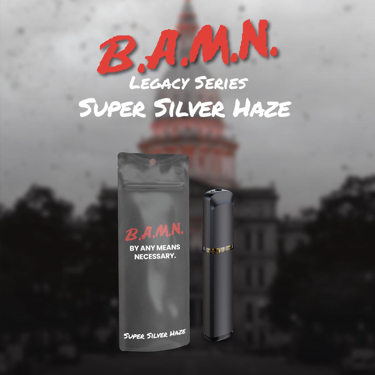 Photograph of product: BAMN | Super Silver Haze | 1G Disposable