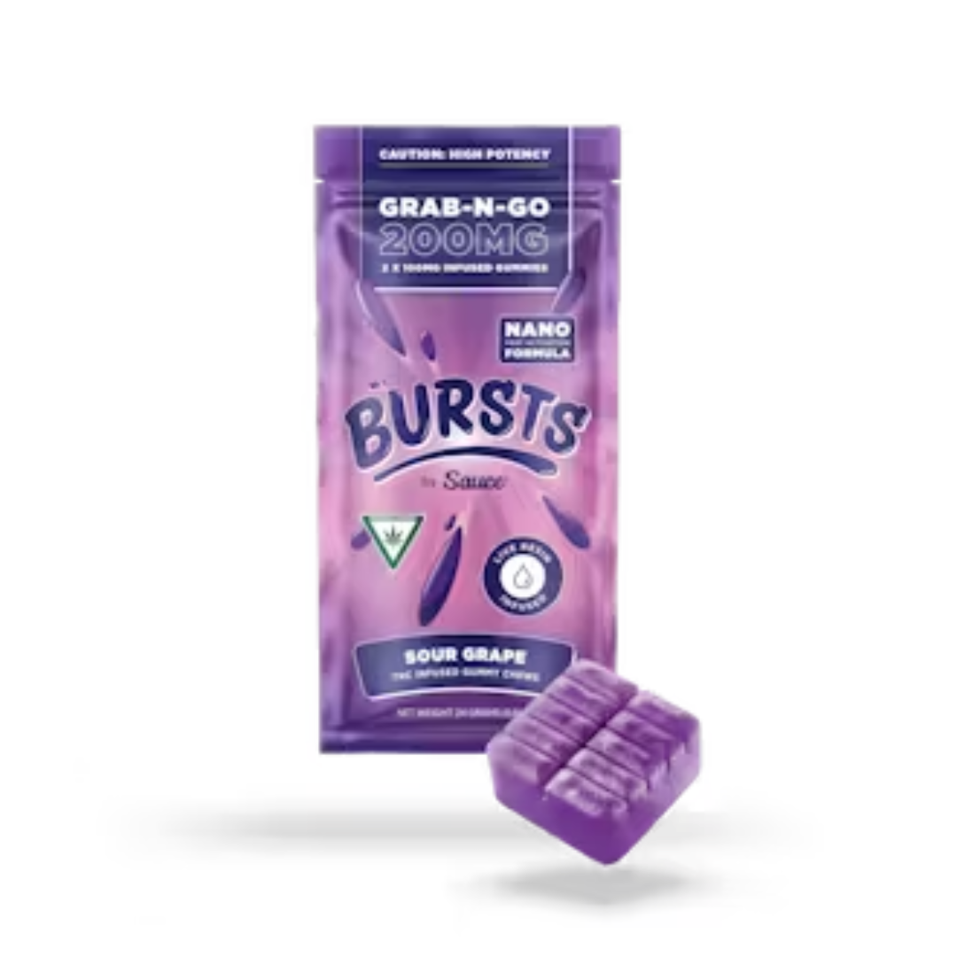 Photograph of product: Sauce - Grab-N-Go Sour Grape - 200mg
