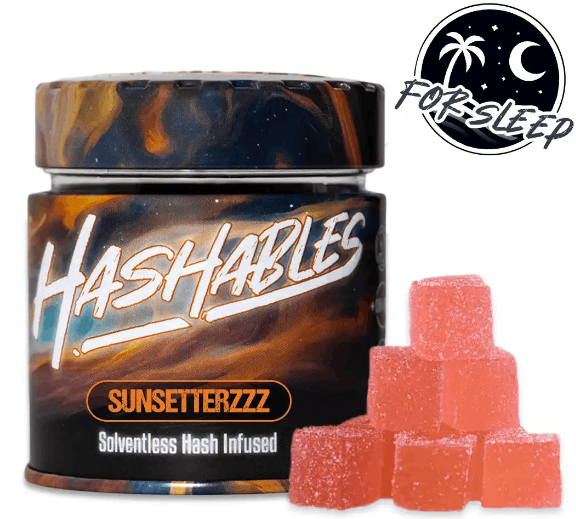 Photograph of product: Sunsetterz REMberry 1:1:1 (TH-oui:CBD:CBN) Gummies | 100mg/20pc