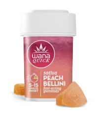 Photograph of product: 200MG WANA QUICK PEACH BELLINI