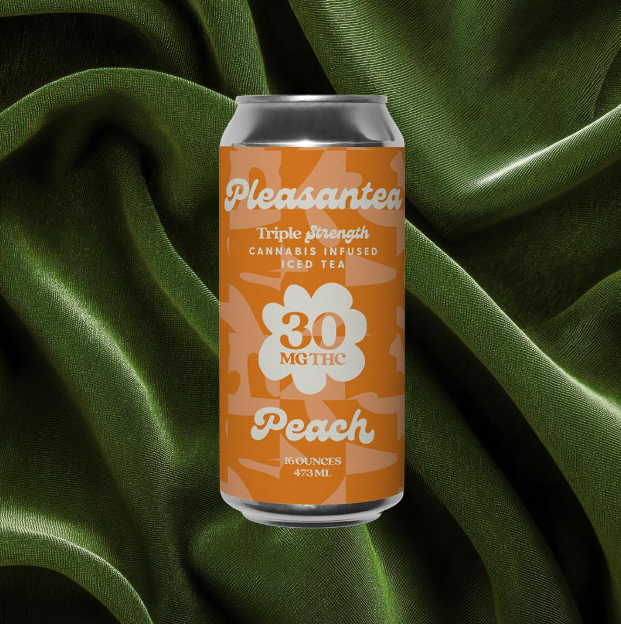 Photograph of Product: Pleasantea Peach Tea 30mg