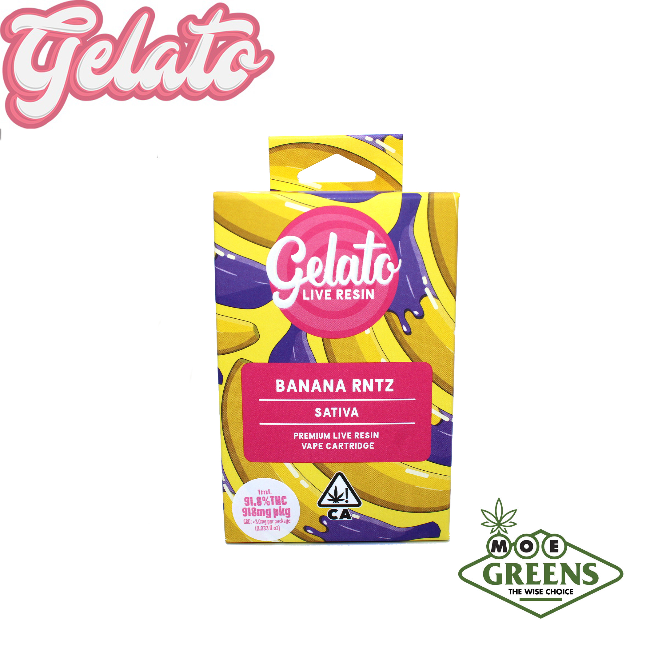 Photograph of product: BANANA RNTZ [LIVE RESIN]