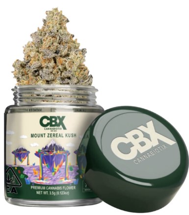 Photograph of product: Mount Zereal Kush [H] - Flower - 3.5g