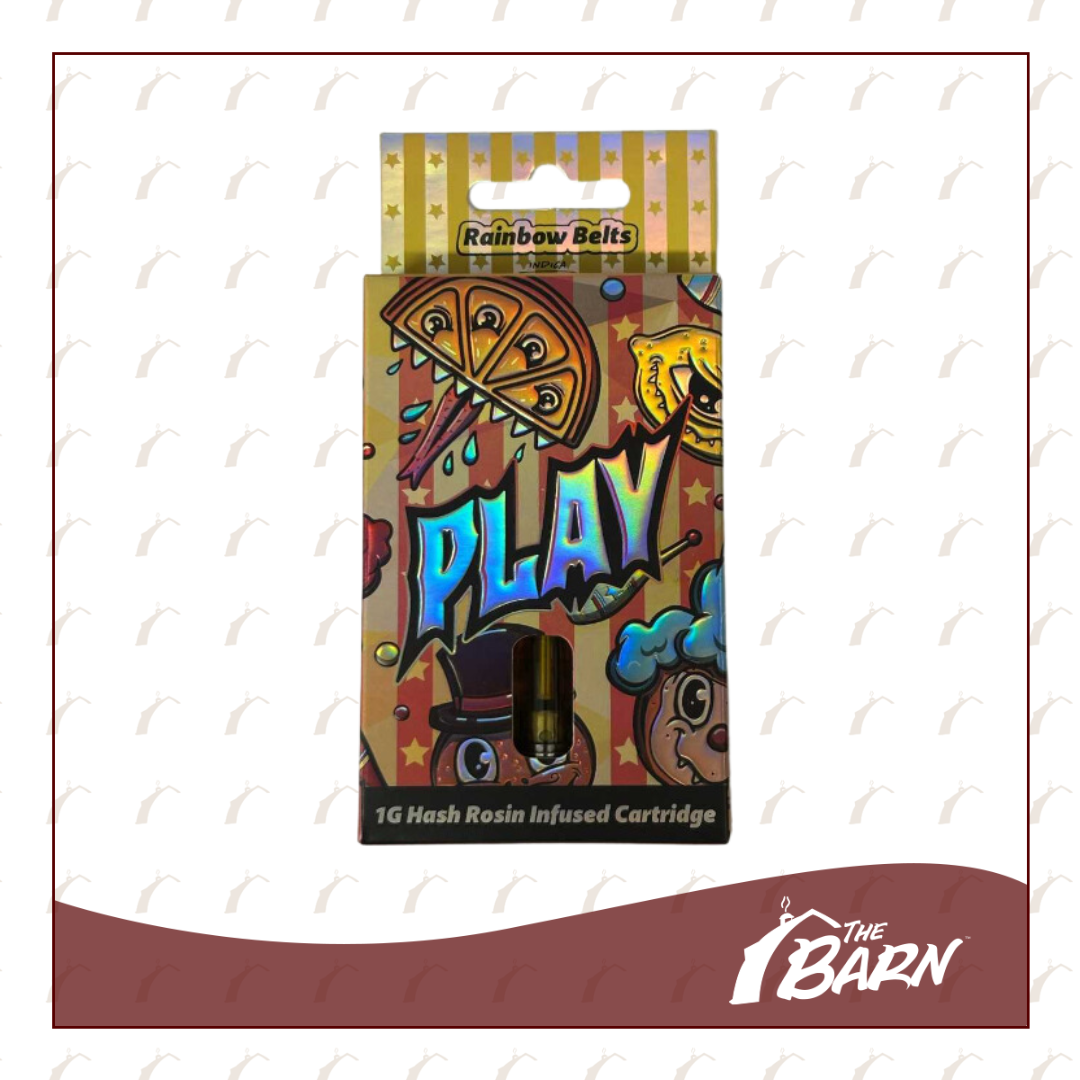 Photograph of Product: Play 1g Cart Splash Hash - Rainbow Belts - REC
