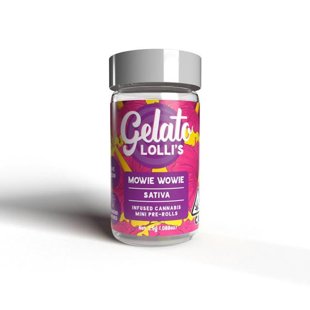 Photograph of product: Mowie Wowie | .6g x 5 Lolli's Infused Pack - 