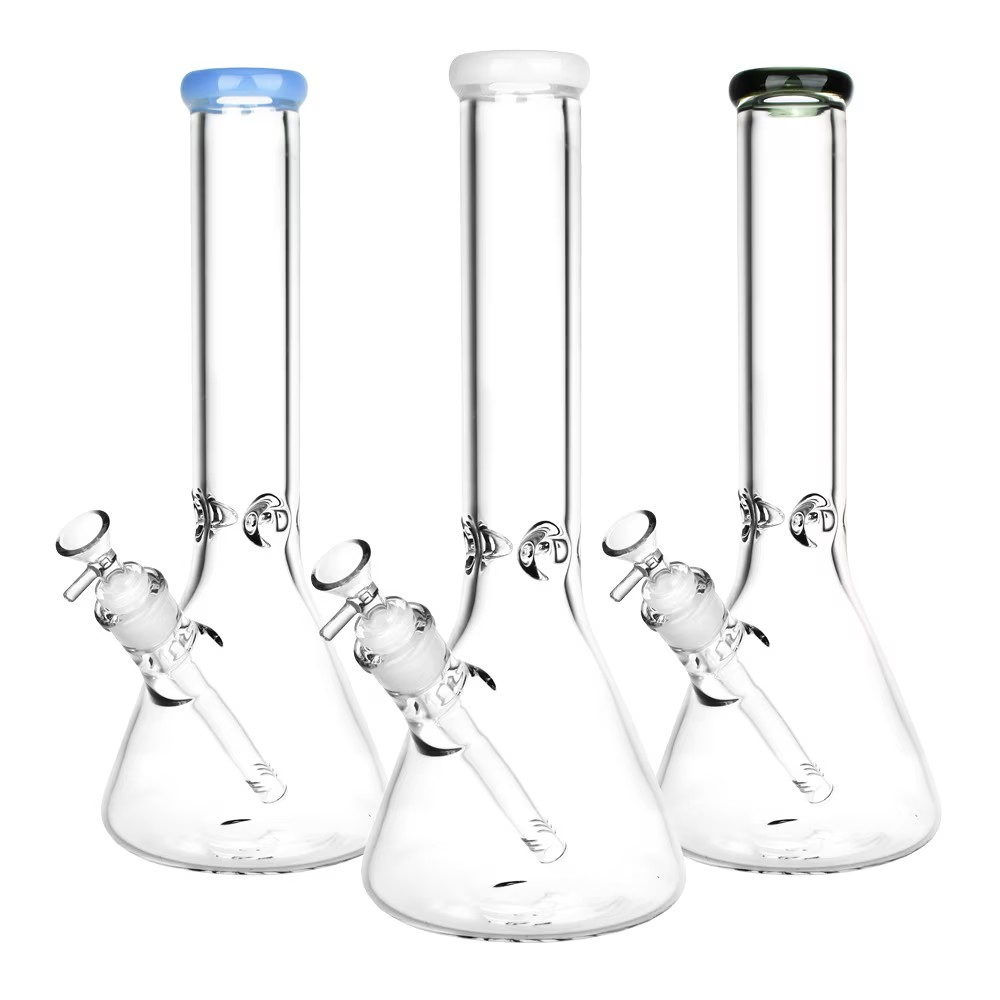 Photograph of product: Generic Classic Glass Beaker Light Water Pipe 10 Assorted