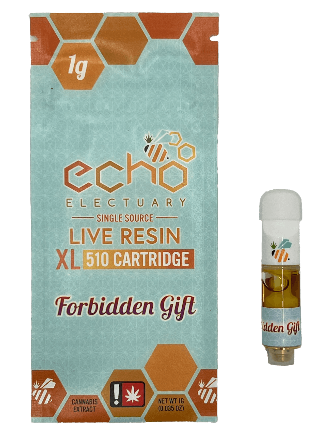 Photograph of product: Echo Electuary | Live Resin | XL Cartridge | 1g | - Koffee Cake