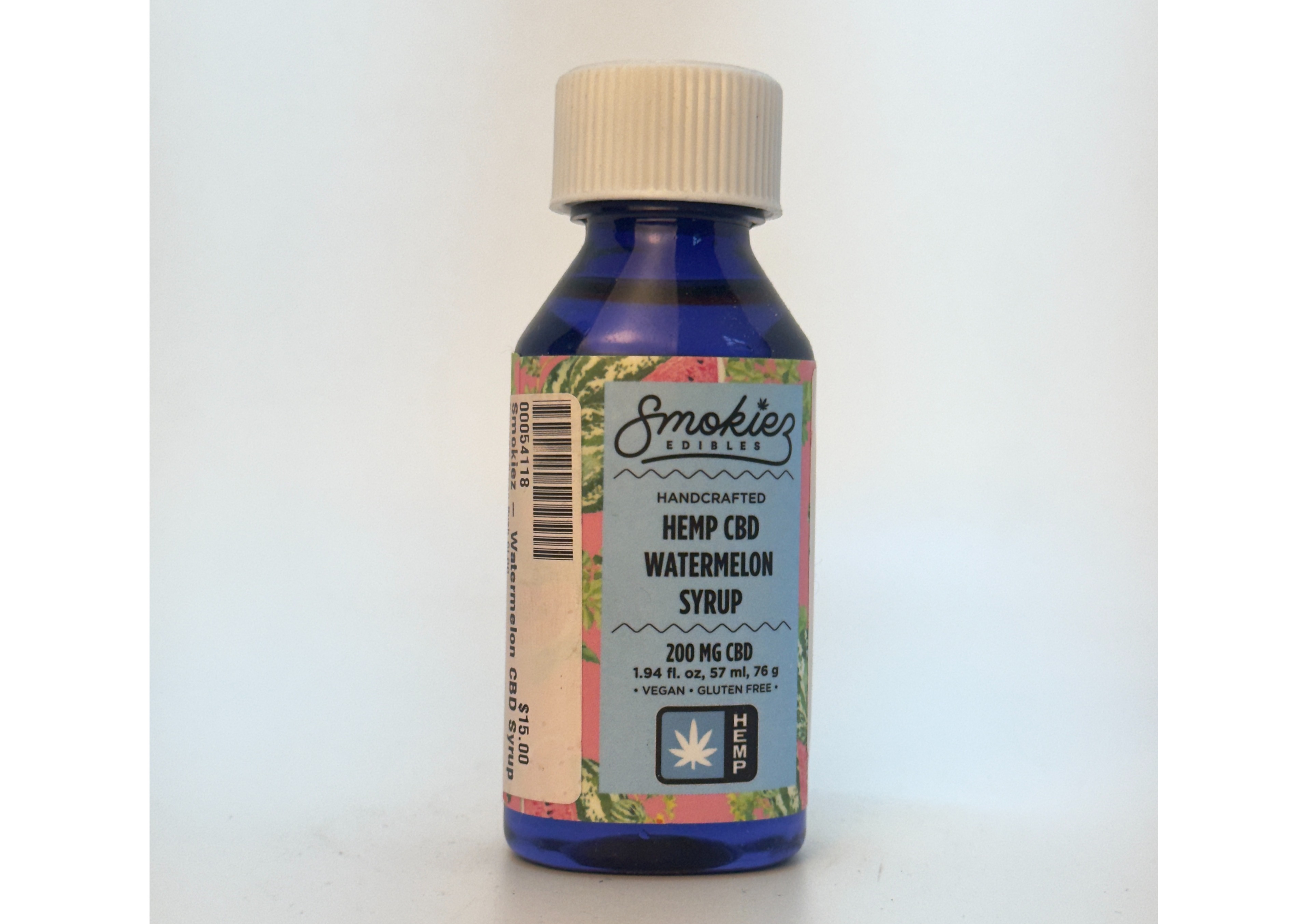 Photograph of product: Smokiez - Watermelon CBD Syrup