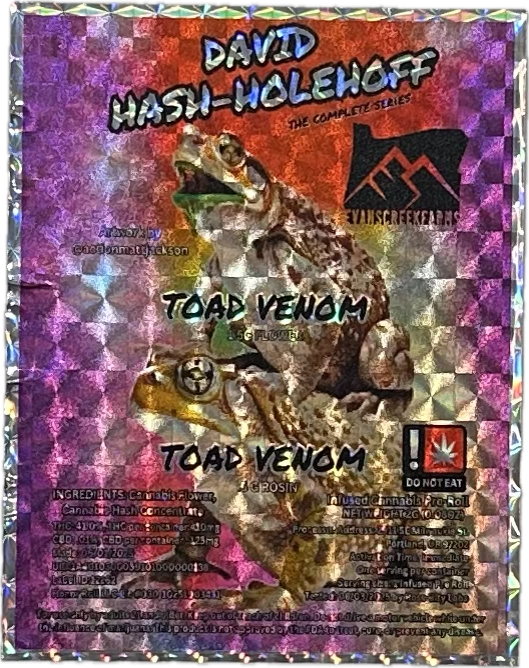 Photograph of product: Toad Venom X Toad Venom au chocolat Hole Pre-Roll