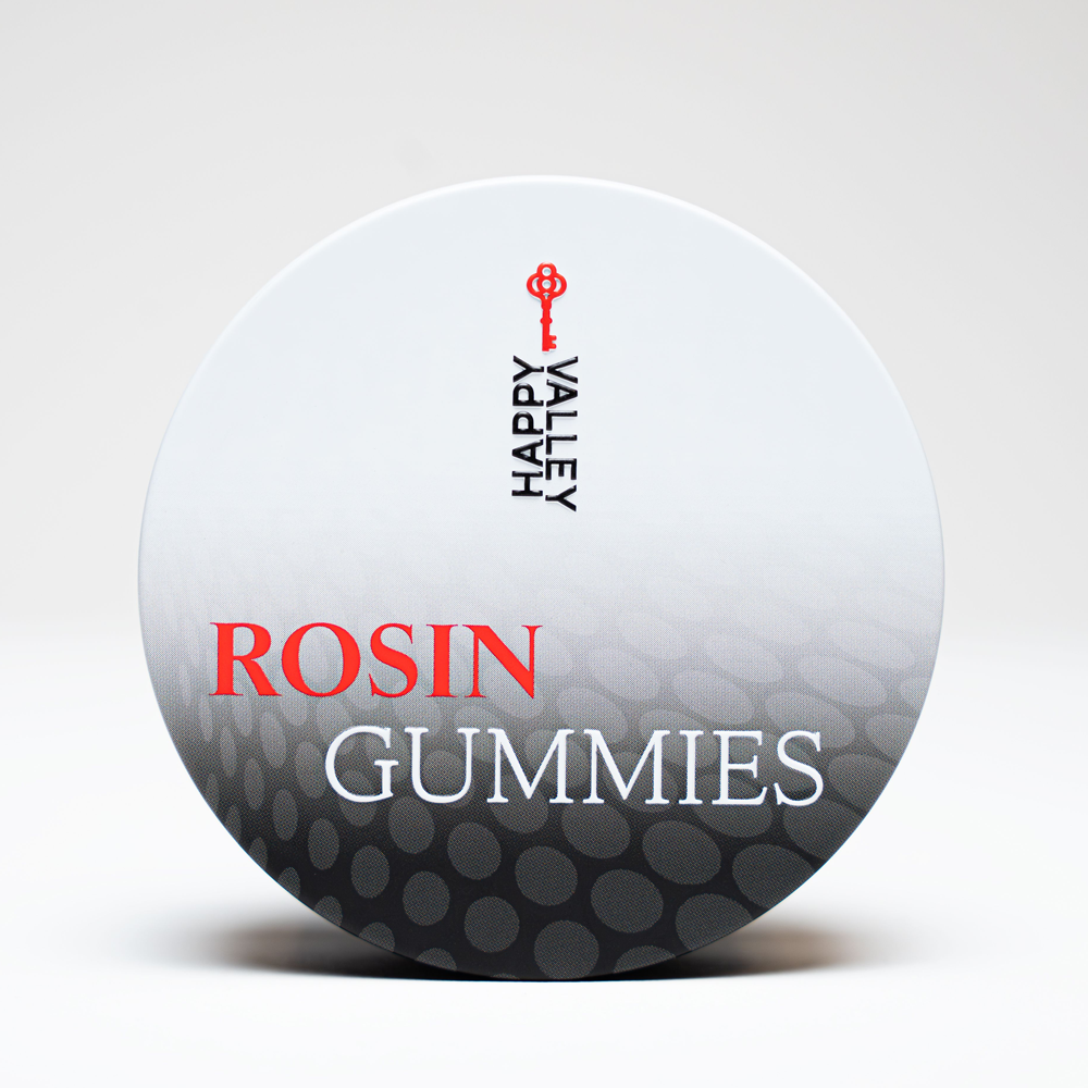 Photograph of product: Live au chocolat Rosin Gummies 100mg TH-oui - GMO Z + Mango Punch