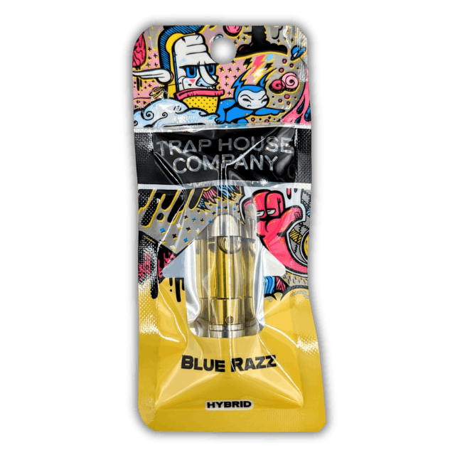 Photograph of product: Trap House Company - Vape Cart - Blue Razz