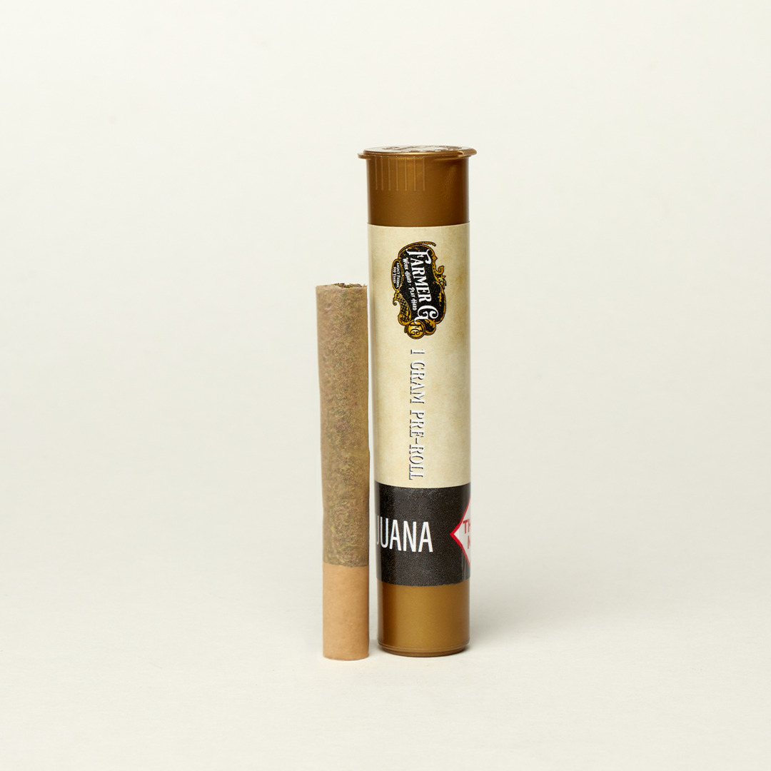 Photograph of product: FARMER G - PREROLL - 1G - STREUDLEZ - HYBRID