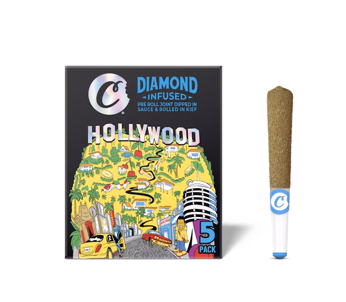 Photograph of product: Cookies Hollywood Infused Preroll 5pk 2.5g