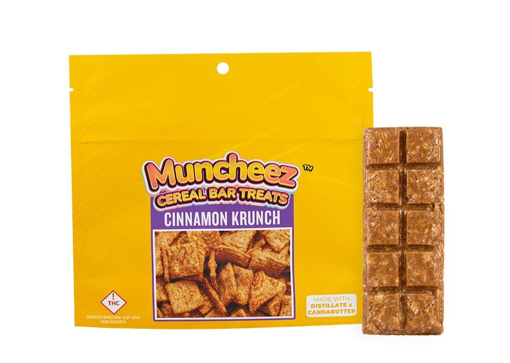 Photograph of product: Cinnamon Krunch  | Muncheez Cereal Bar (100mg)