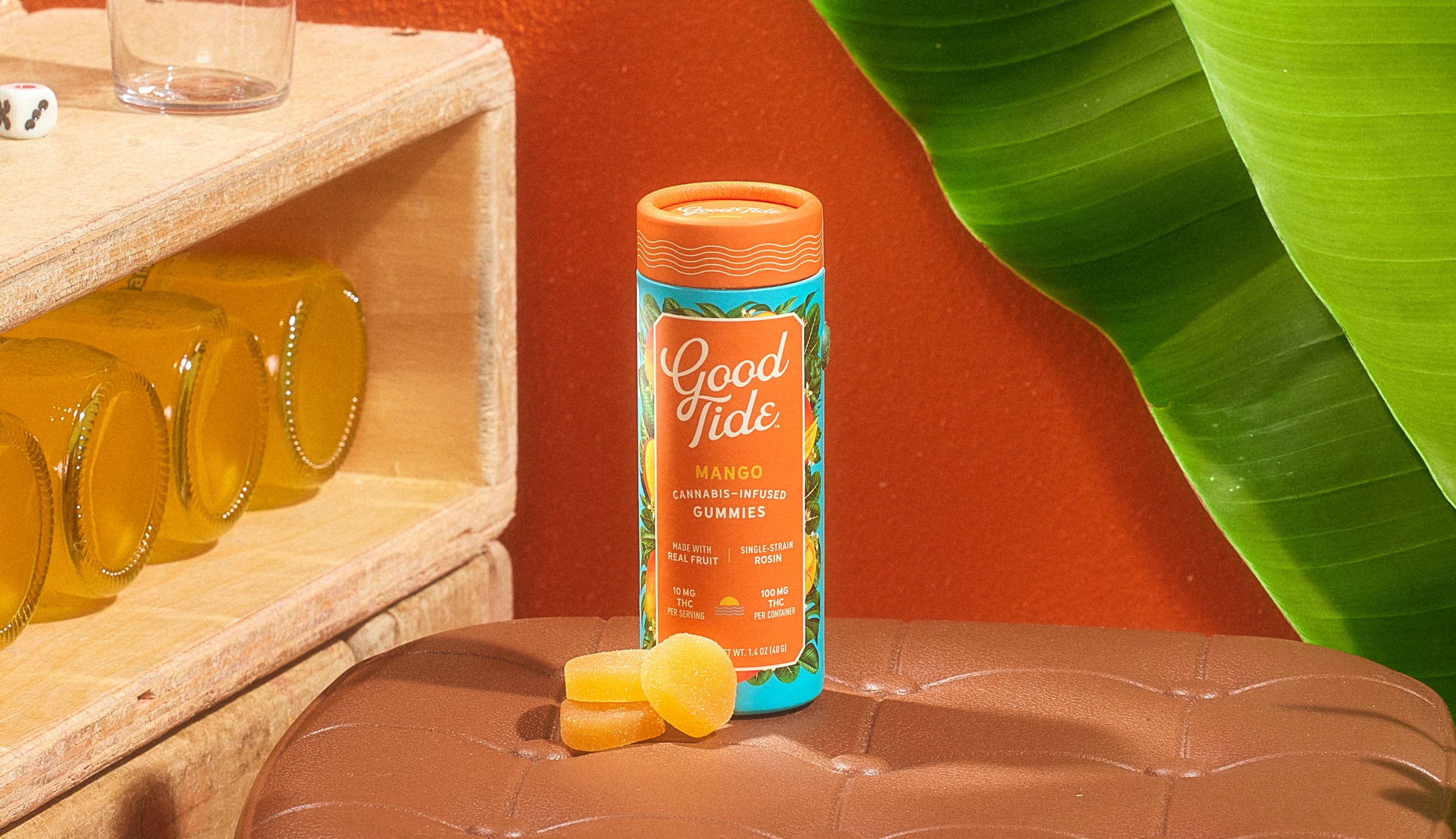 Photograph of product: Good Tide | Gummies | Mango (I) | 10pk/100mg