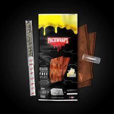 Photograph of product: PACKWRAPS X TWISTED HEMP | BANANA CREAM | 2PK