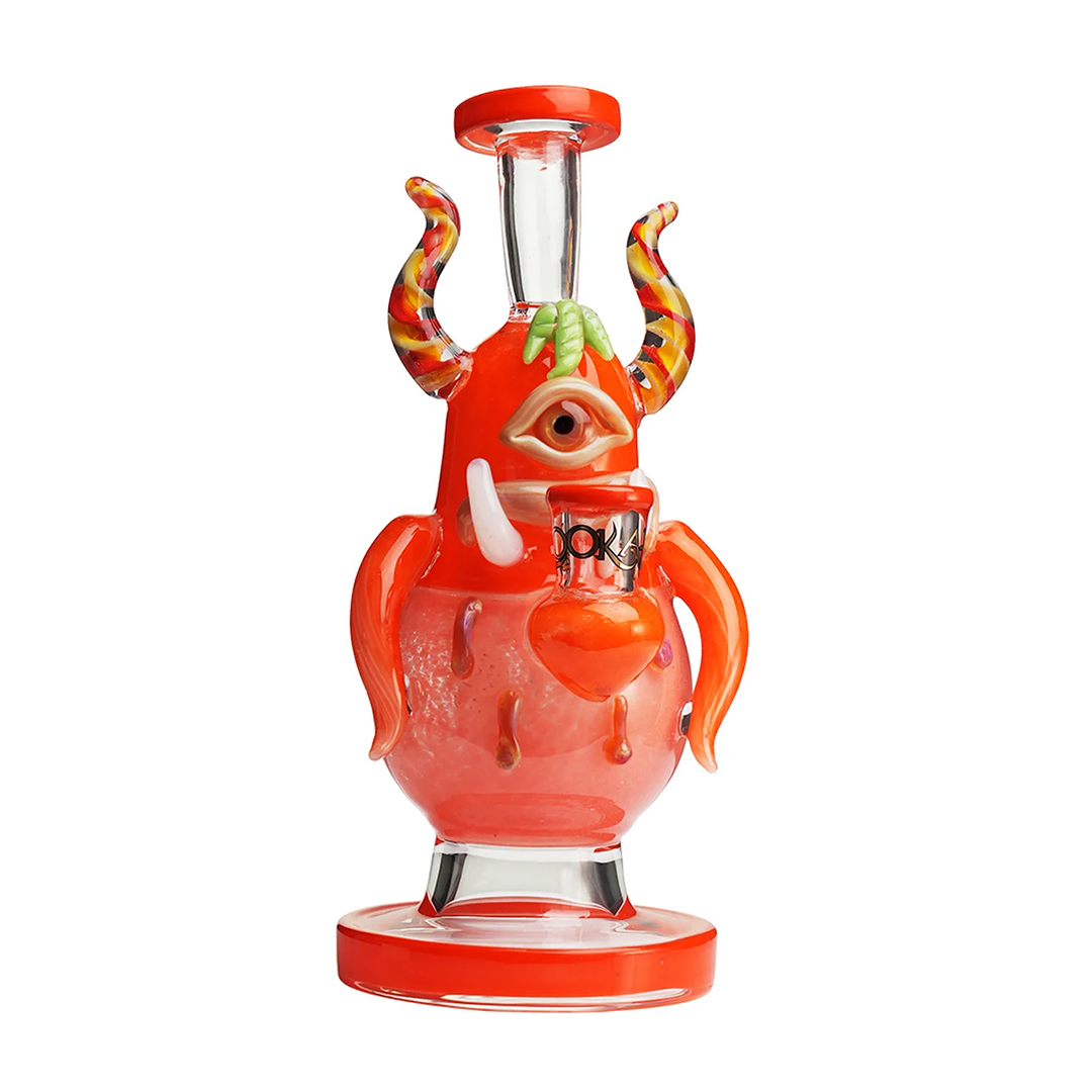 Photograph of product: 8" One-Eyed Big-Bellied Monster Pipe