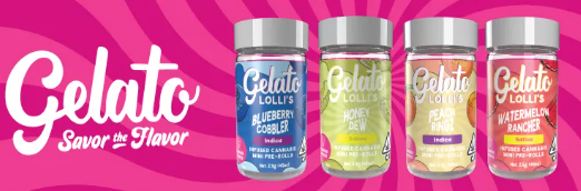 Photograph of product: WATERMELON GELATO 0.6G INFUSED PREROLL 5 PACK