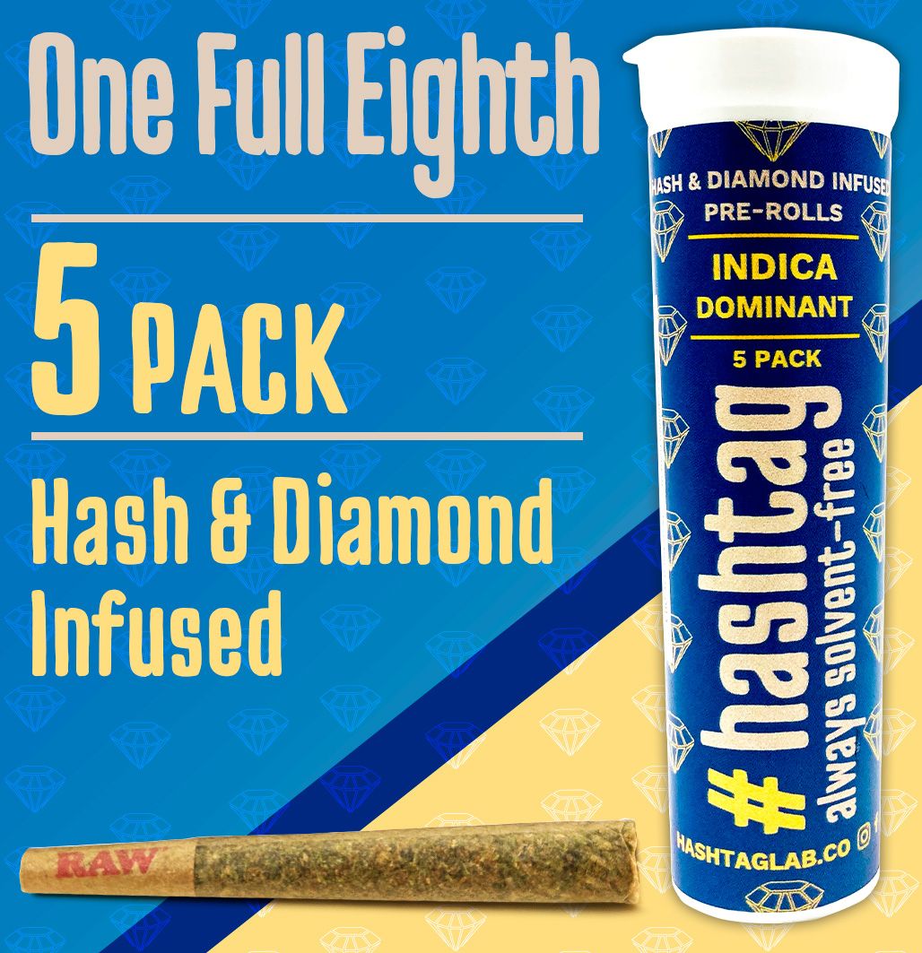 Photograph of product: Platinum OG - Infused Preroll 5pk