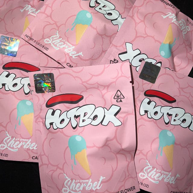 Photograph of product: ICE CREAM SHERBET - MINIS 7G