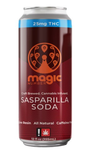 Photograph of product: Soda | Sasparilla | 25mg
