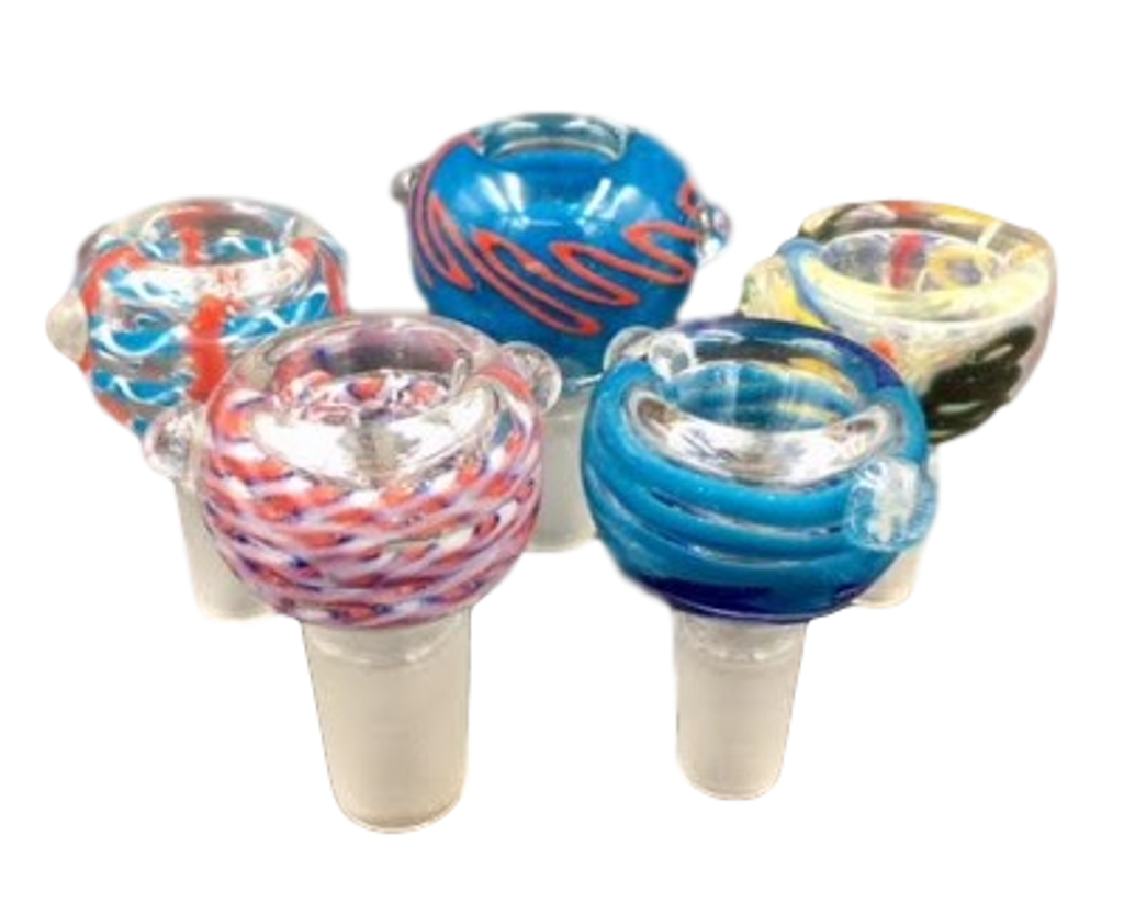 Photograph of product: Glass on Glass Color Flower Bowl 14mm
