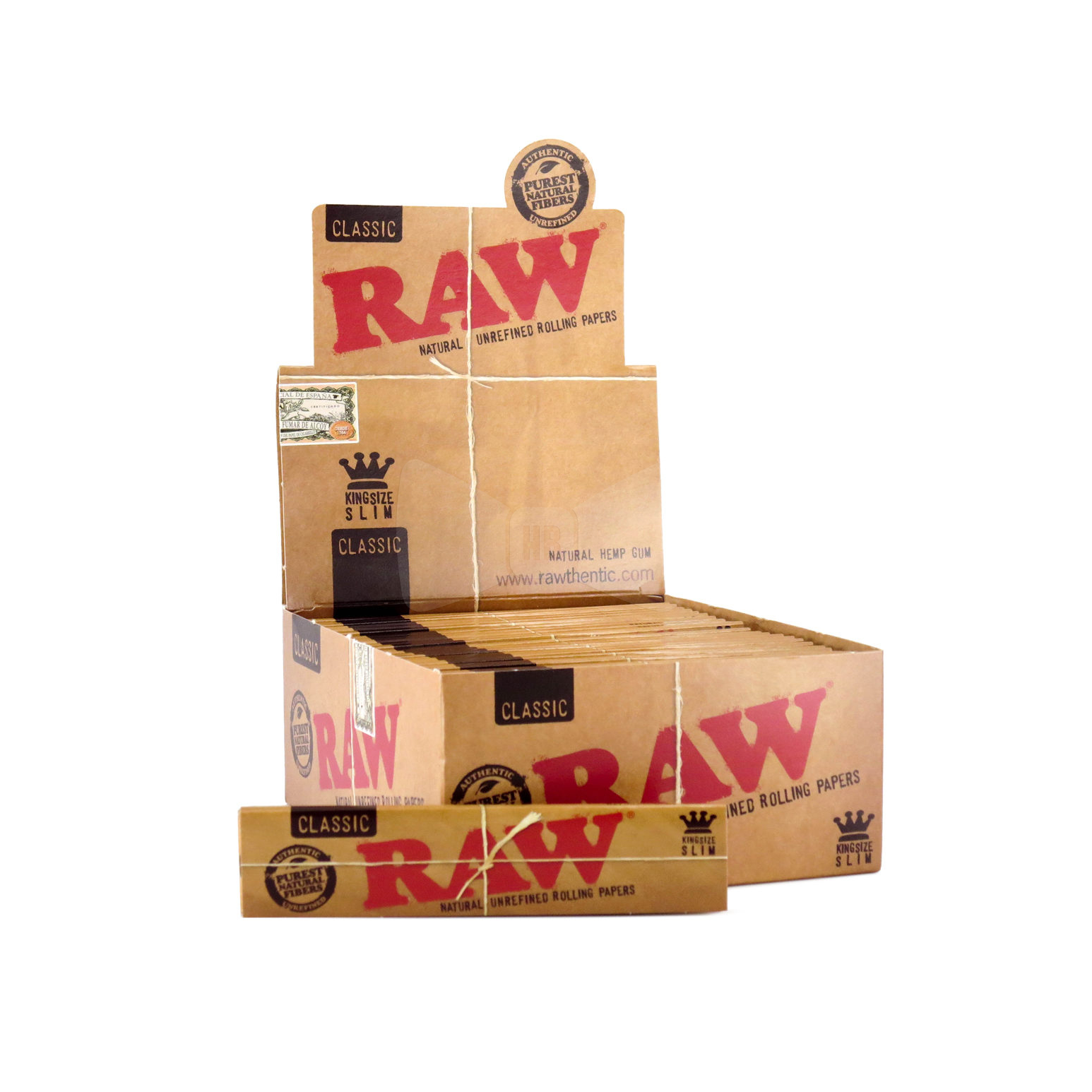 Photograph of product: King Size Classic Rolling Papers | RAW