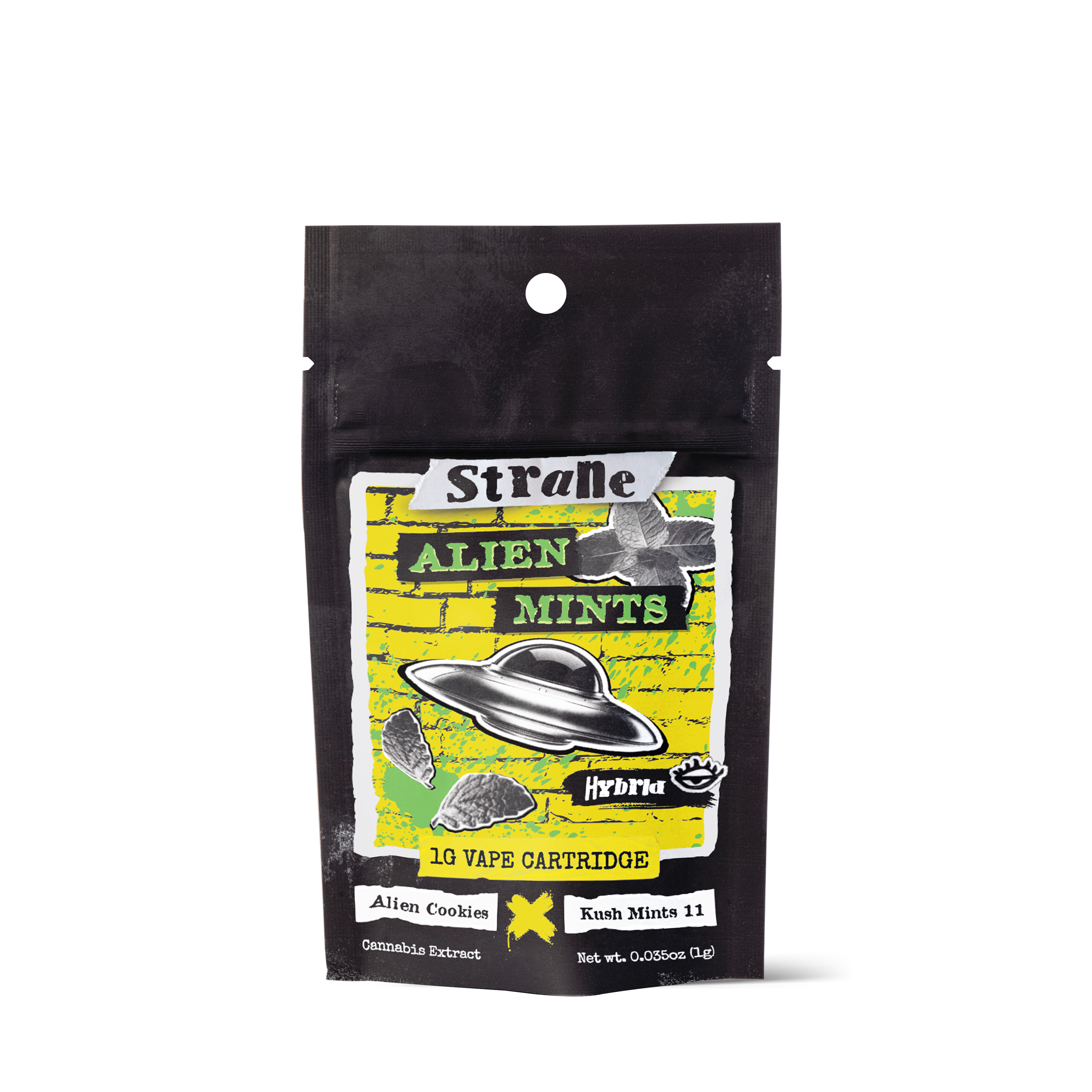Photograph of product: Vape Cart | Alien Mints | 1g