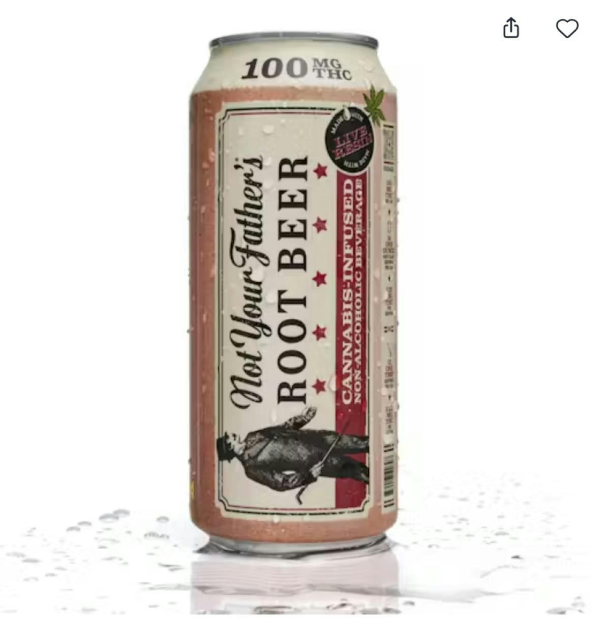 Photograph of product: St. Ides - Root Beer | NYF | 16oz Live Resin 100mg Beverage