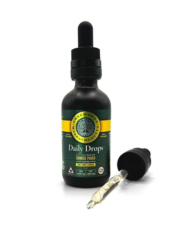 Photograph of product: Daily Drops | 1:1 | Extra Strength | 50mL