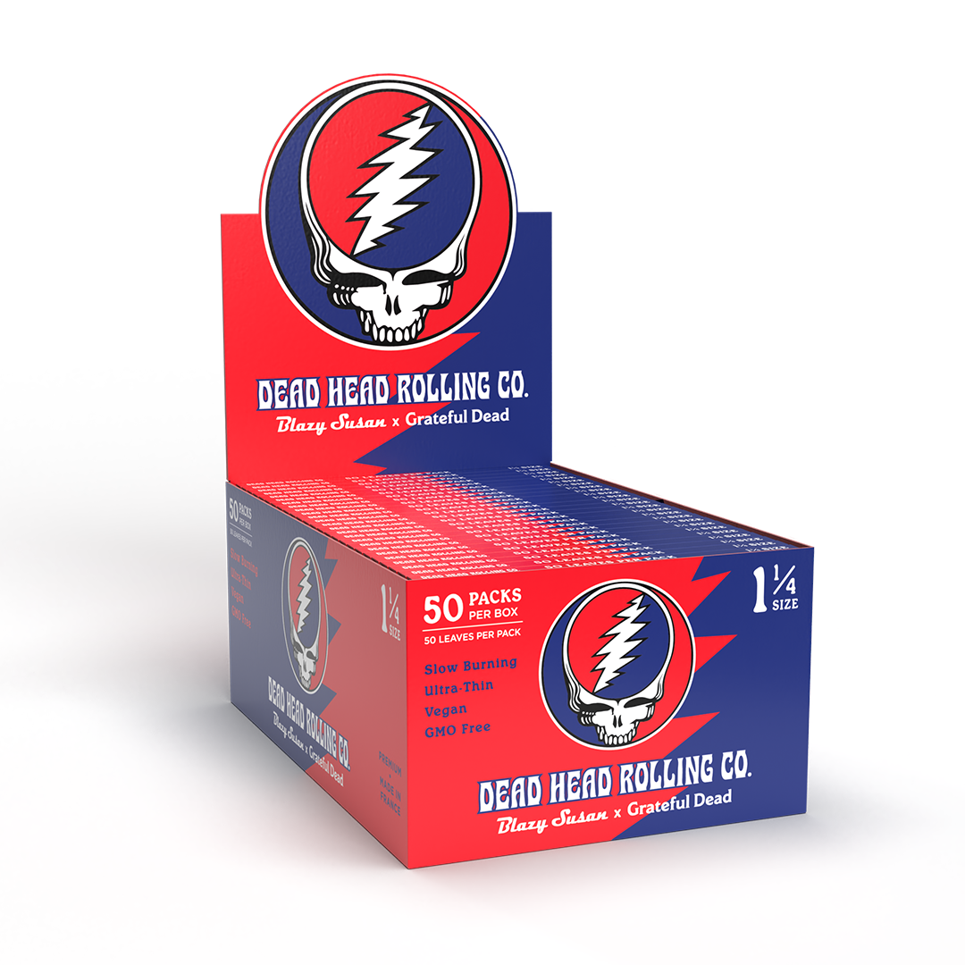 Photograph of product: Blazy Susan x Grateful Dead Rolling Papers - 1"