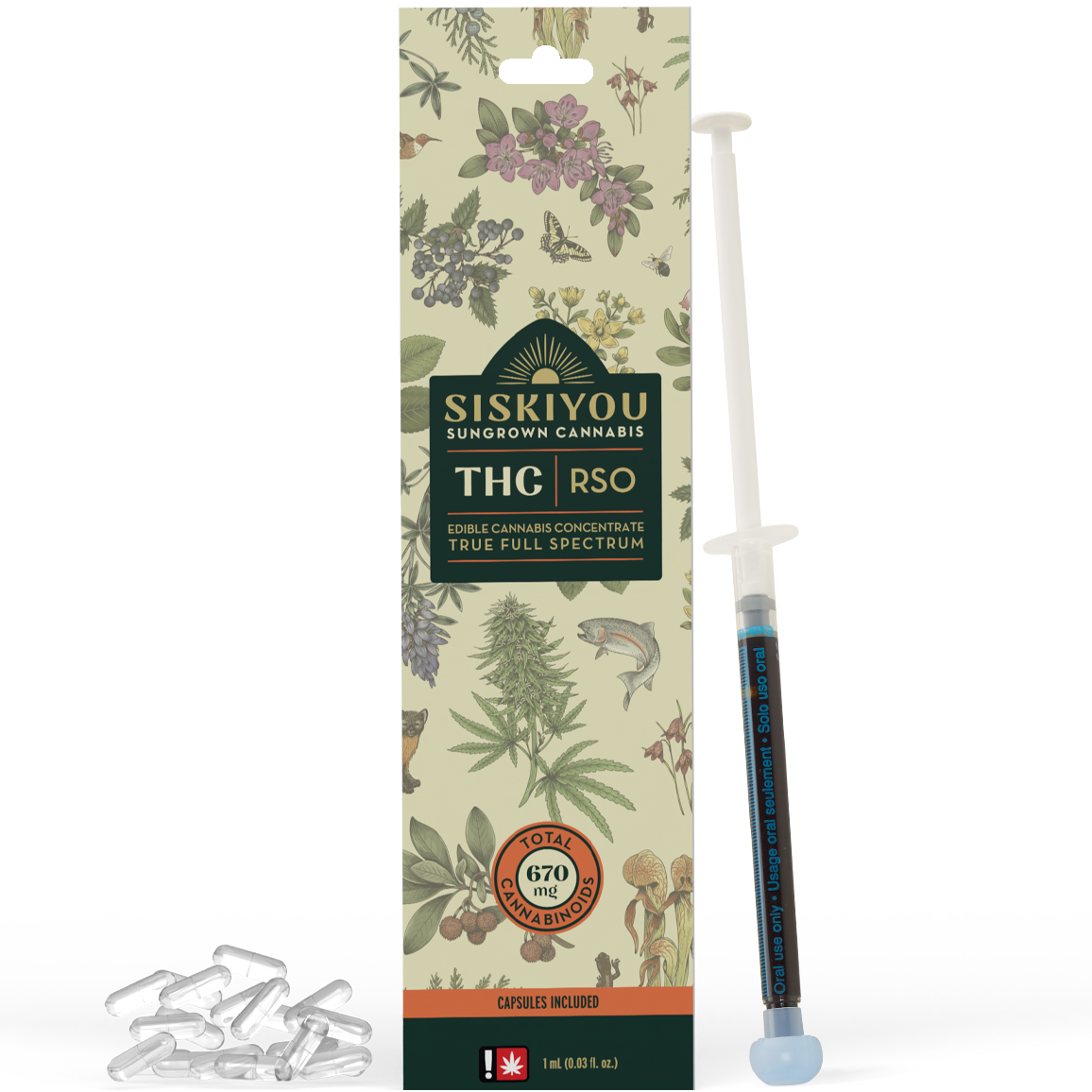 Photograph of product: Siskiyou RSO TH-oui