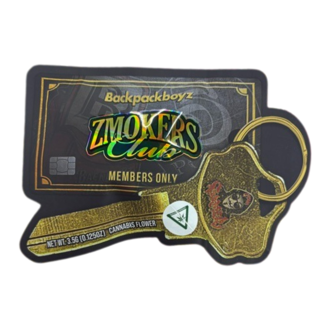 Photograph of product: Backpack Boyz - Prepack 8th - Zmoker's CLub - 3.5g