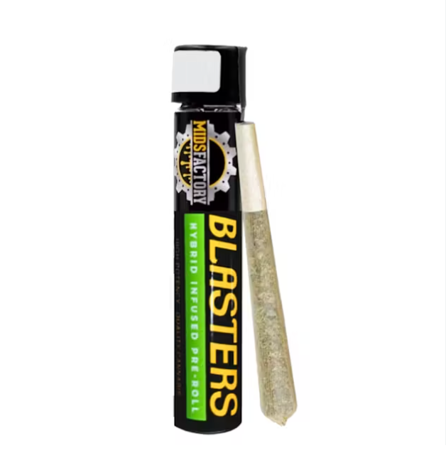Photograph of product: Carbon Fiber X Gruntz Infused Preroll 1.5 G