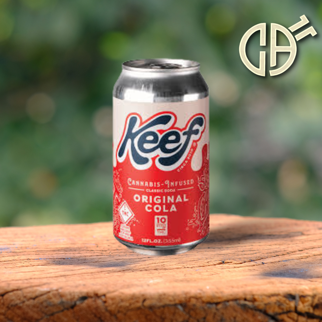 Photograph of product: Original Cola Infused Soda 12oz Can | 10mg