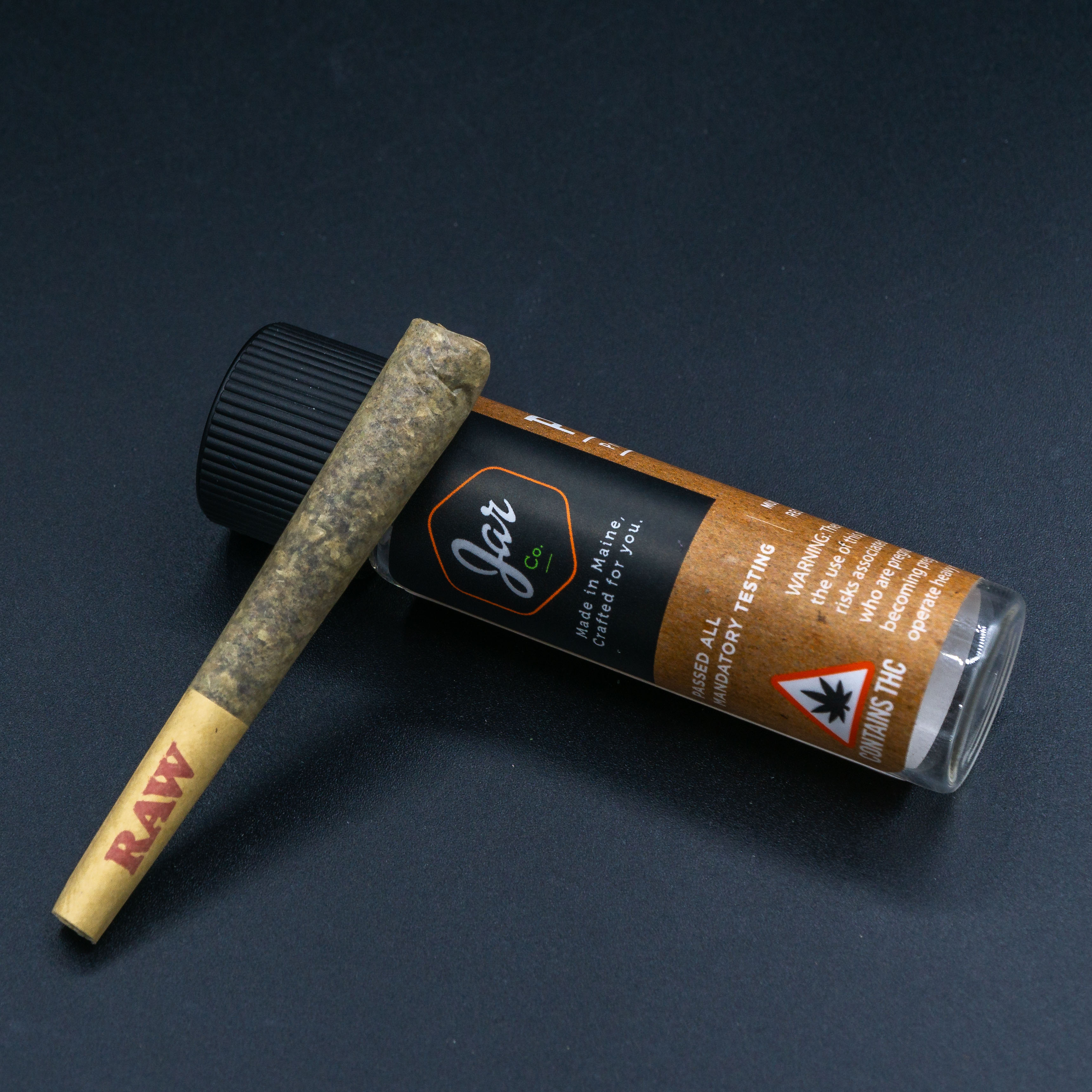 Photograph of product: Jar Co - Cherry Ghostenade Pre-Roll 1G