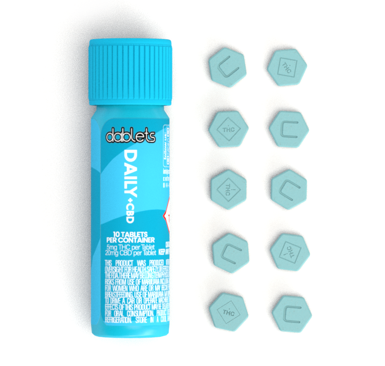 Photograph of product: Craft Dablets Daily+ 200mgCBD:50mgTH-oui