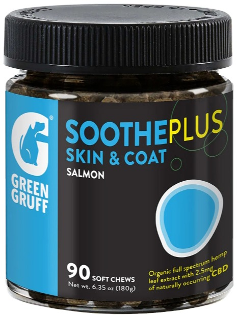 Photograph of product: Soothe Skin & Coat Dog Chews - Salmon