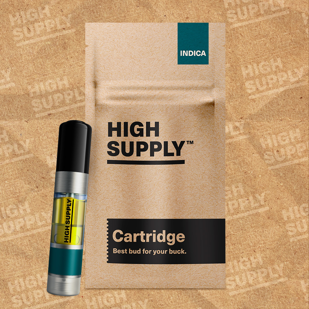 Photograph of product: High Supply Master Kush (I) Cartridge 0.5g