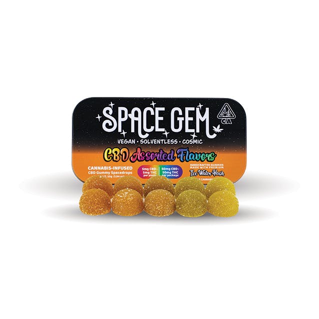Photograph of product: Space Gem  - CBD Space Drops - Gummy - 100mg