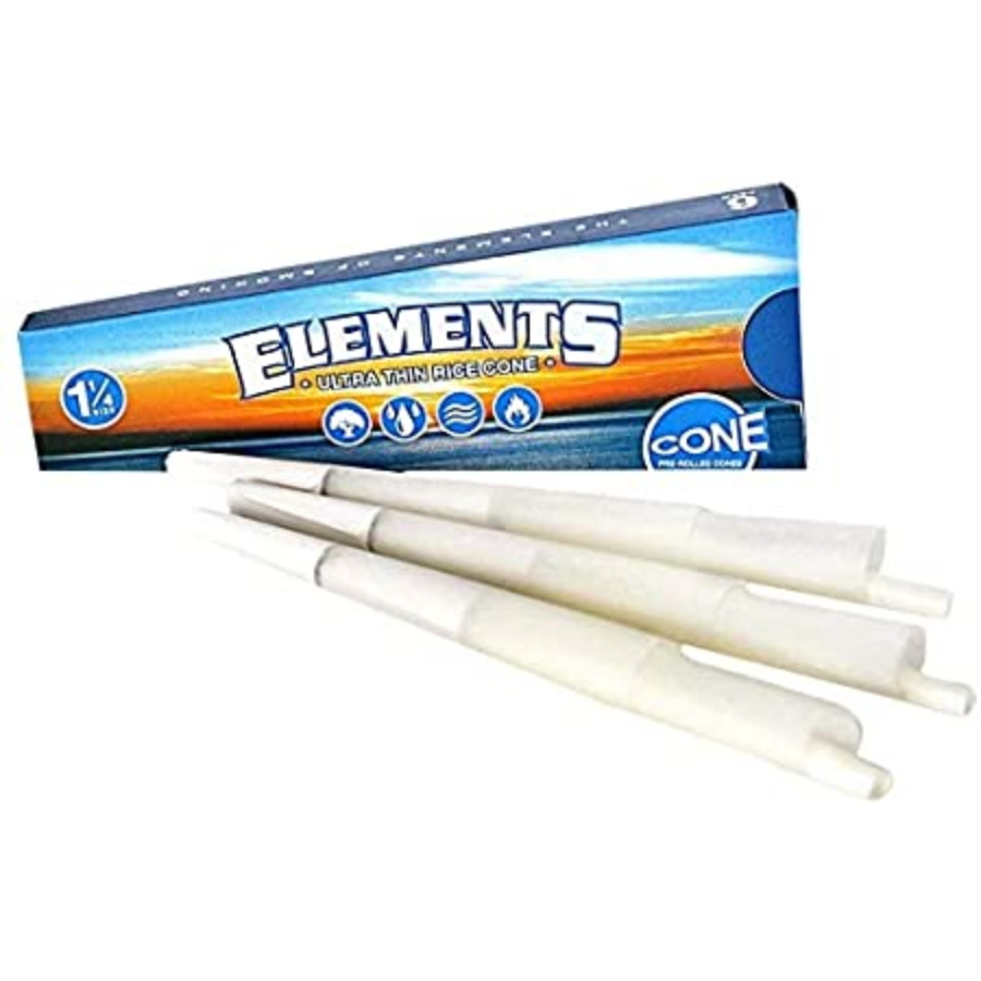 Photograph of product: Elements 1 1/4 Pre-Roll Cones 6pk